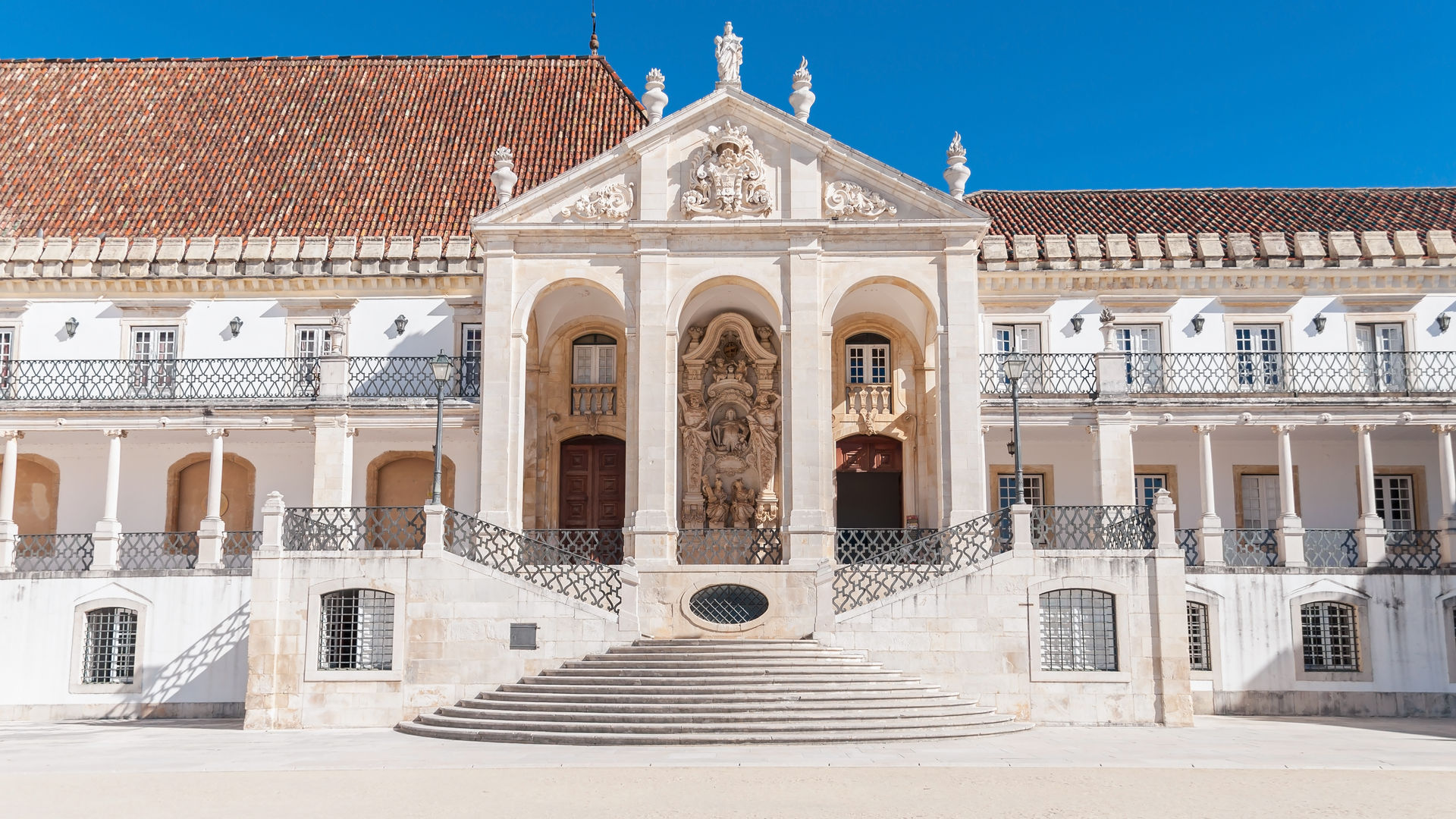 Entrance to the University of Coimbra