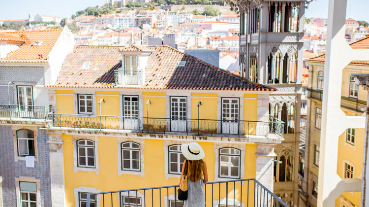 Downtown Lisbon, Portugal