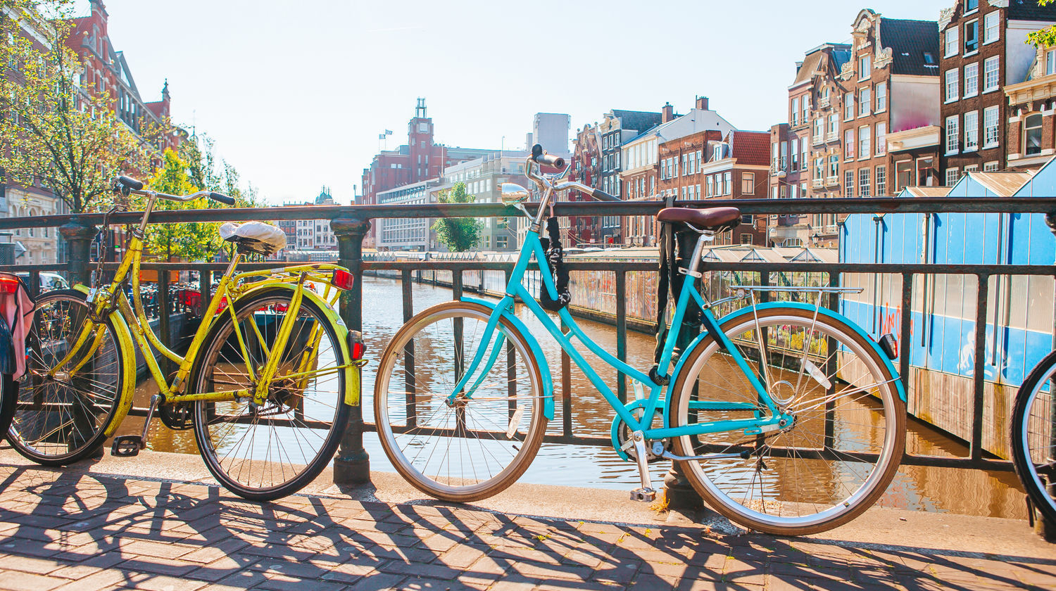 Canal Bicycles, Amsterdam, Netherlands