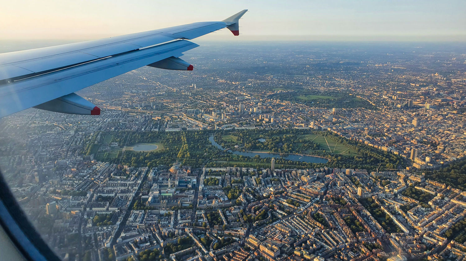 View of Hyde Park, London, United Kingdom