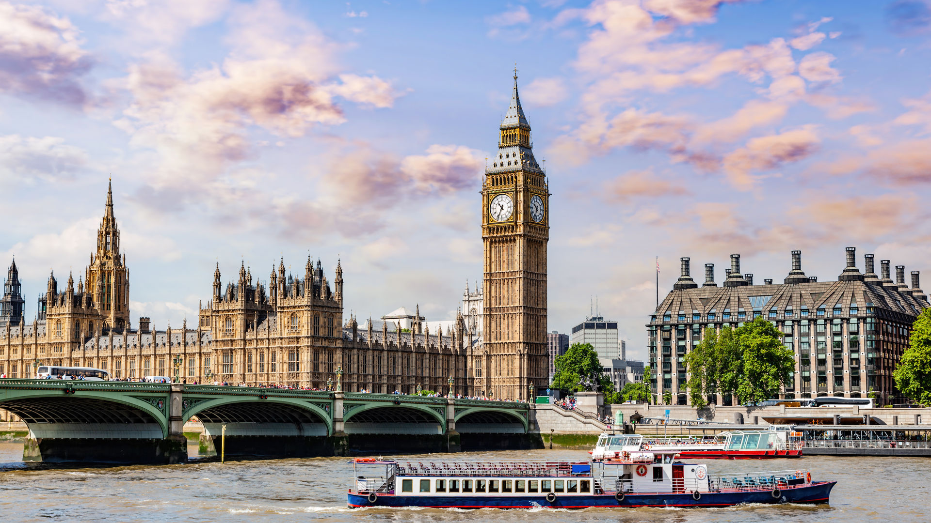Big Ben and Westminster Bridge, London, United Kingdom