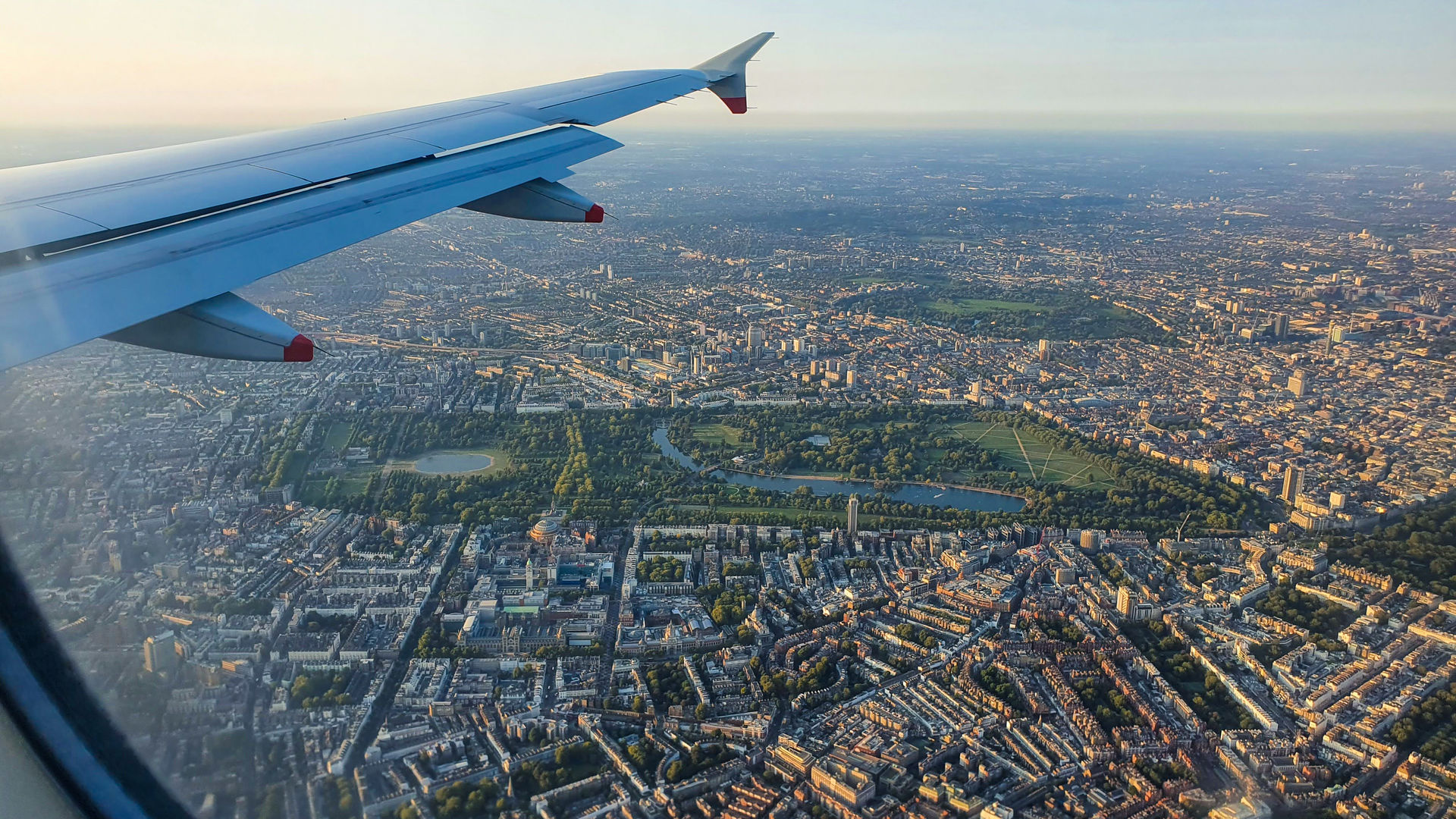 View of Hyde Park, London, United Kingdom