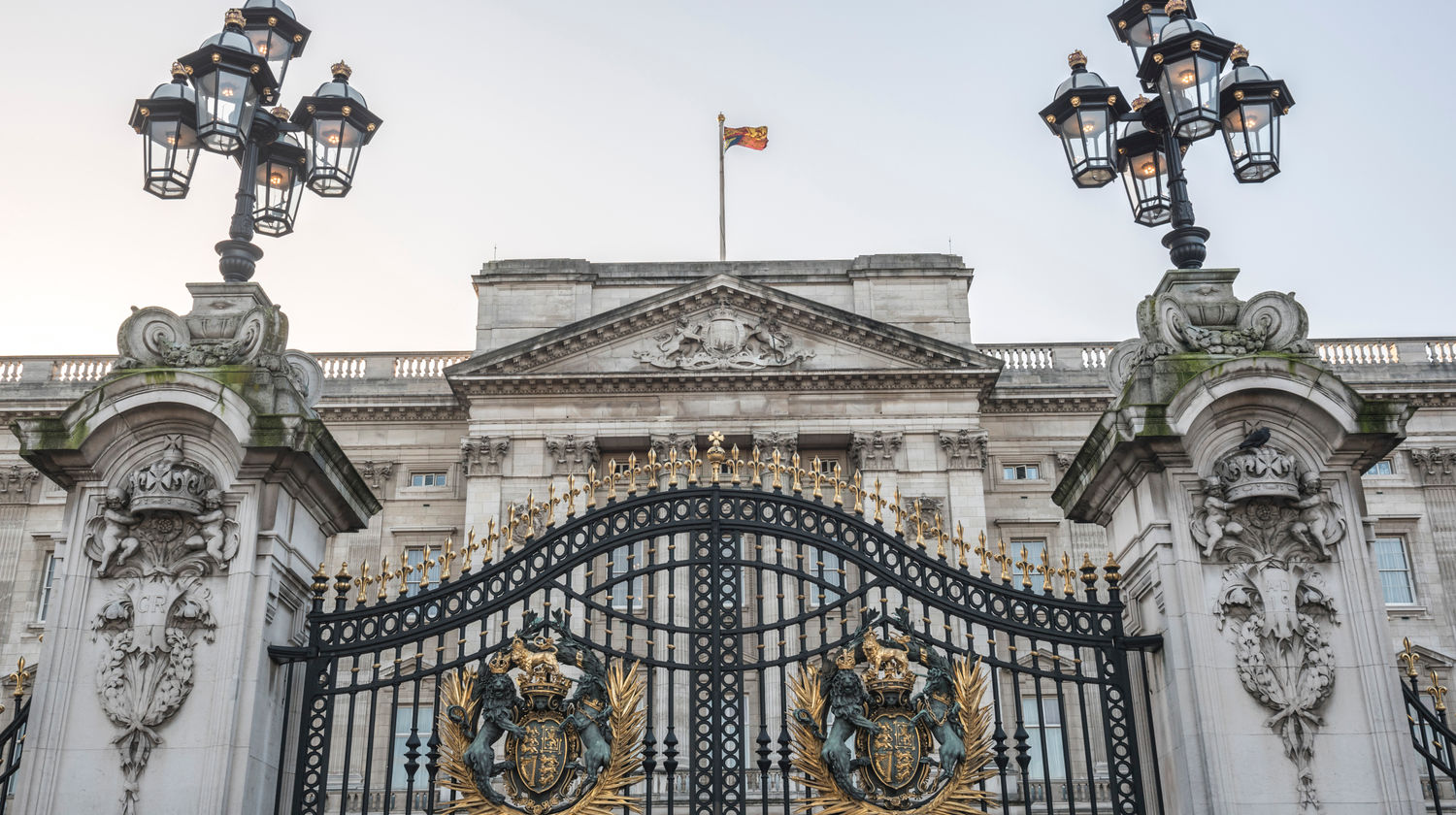 Buckingham Palace Gates, London, UK