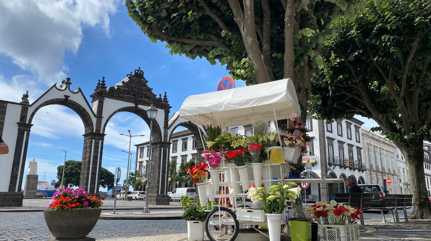 Portas da Cidade of Ponta Delgada - São Miguel, The Azores, Portugal