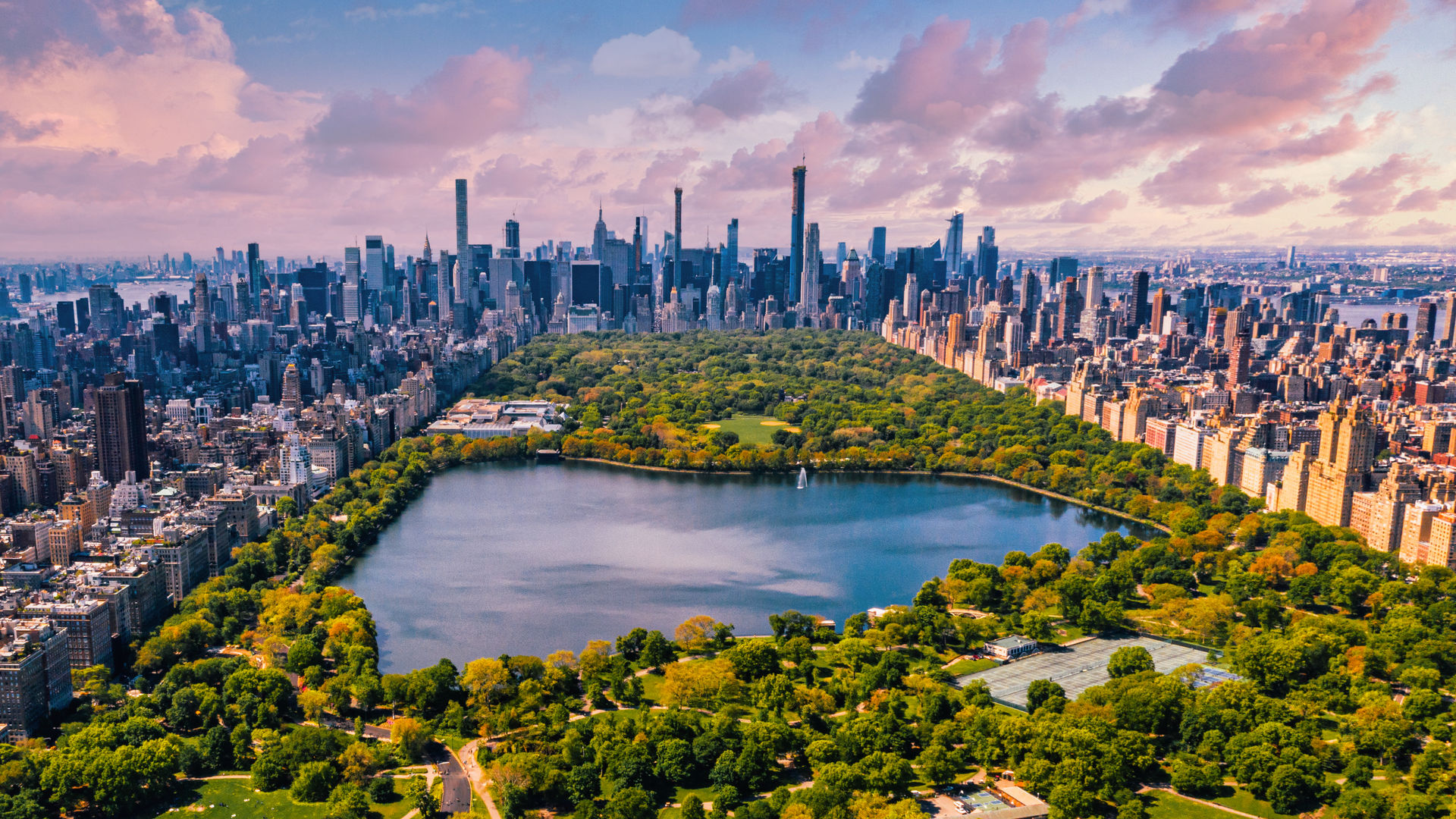 Central Park in Manhattan, New York City, USA