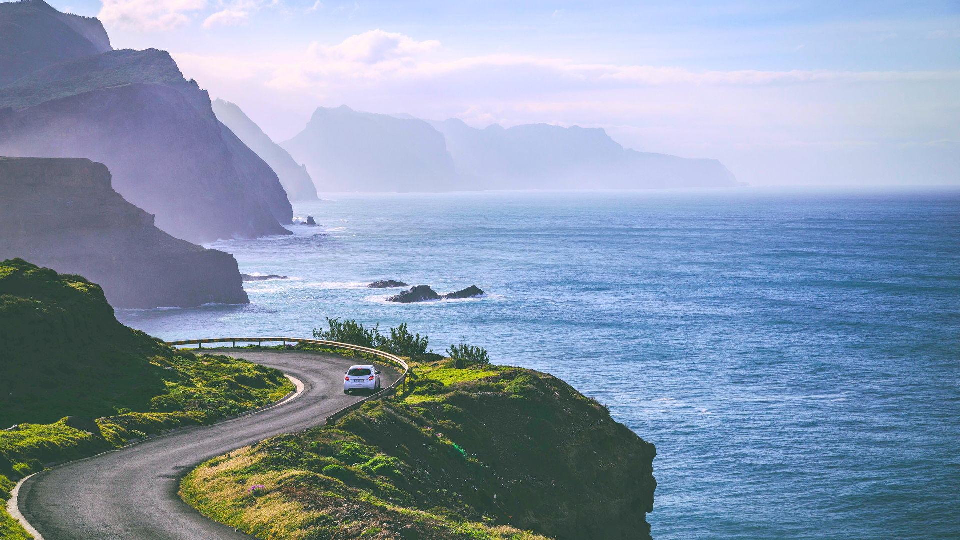 Road in Madeira Island