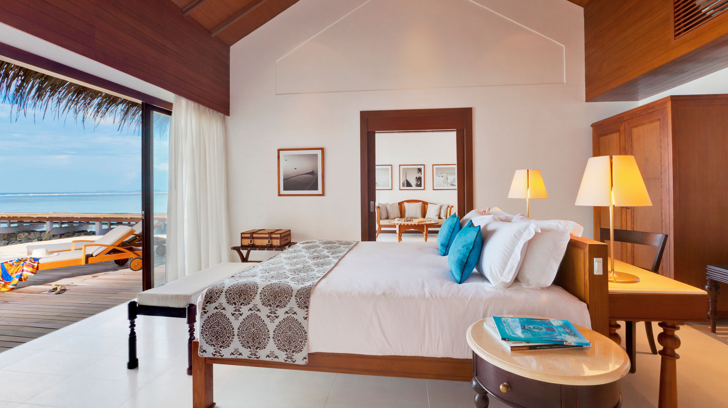 Beach Villa Bedroom, The Residence Maldives at Falhumaafushi, Falhumaafushi, Maldives