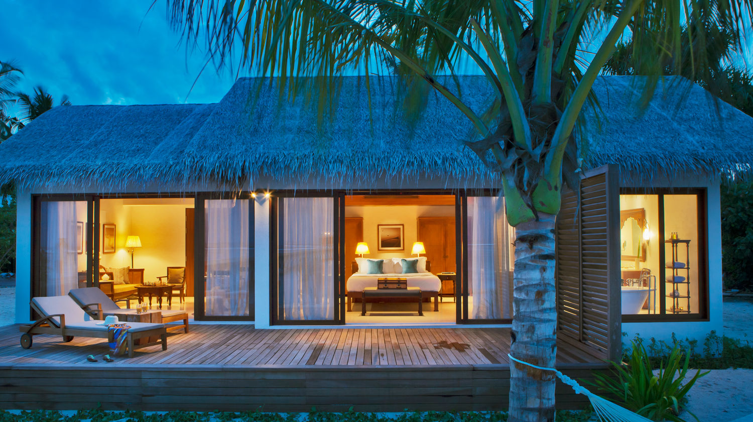 Beach Villa Bedroom, The Residence Maldives at Falhumaafushi, Falhumaafushi, Maldives