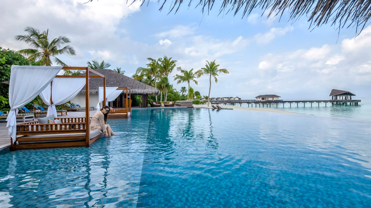 Pool Cabanas, The Residence Maldives at Falhumaafushi, Falhumaafushi, Maldives