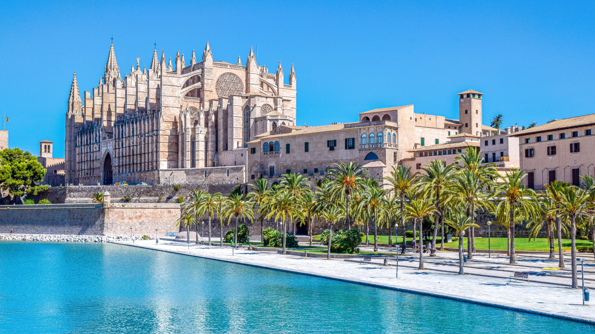 Palma de Mallorca Cathedral, Mallorca, Spain