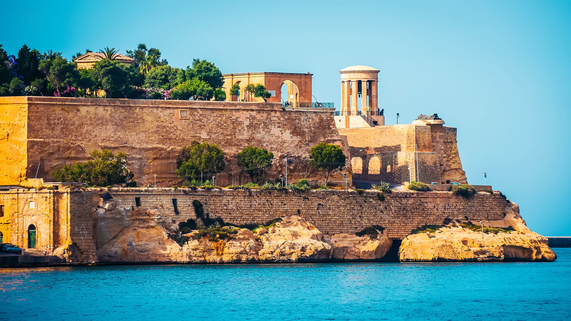 View of Valleta from the Grand Harbour, Malta
