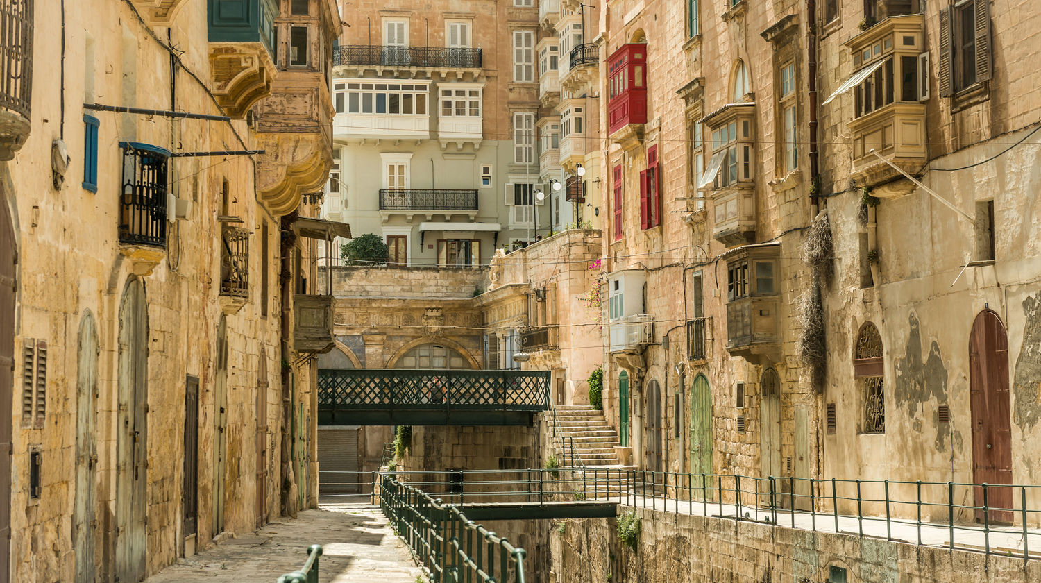 Historic Streets, Valletta, Malta