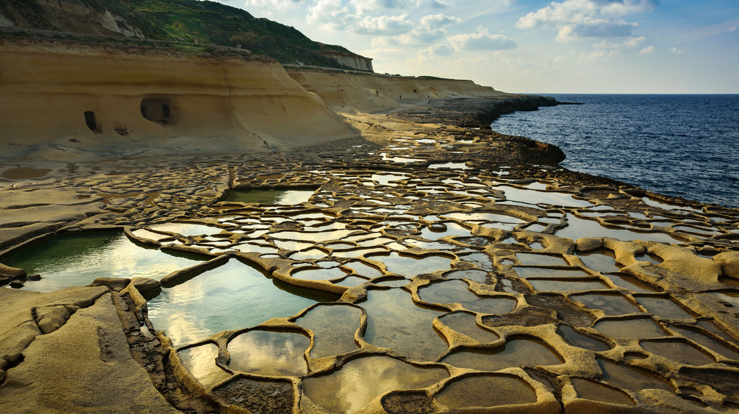 Salt Pans, Gozo, Malta