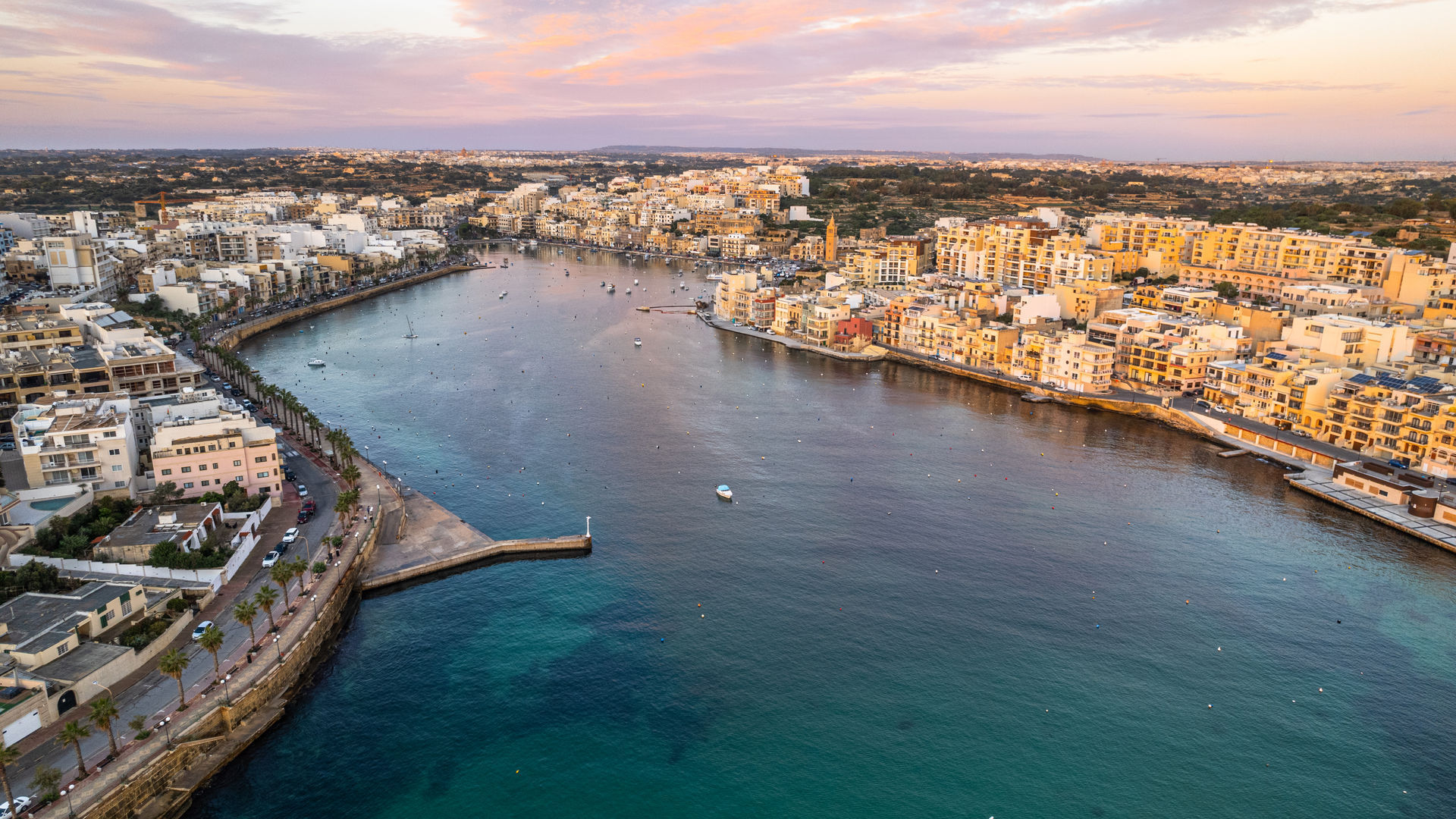 Marsaxlokk fishing village in Malta