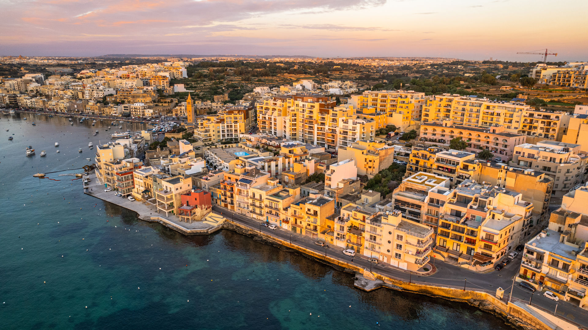Marsaskala Townscape, Malta