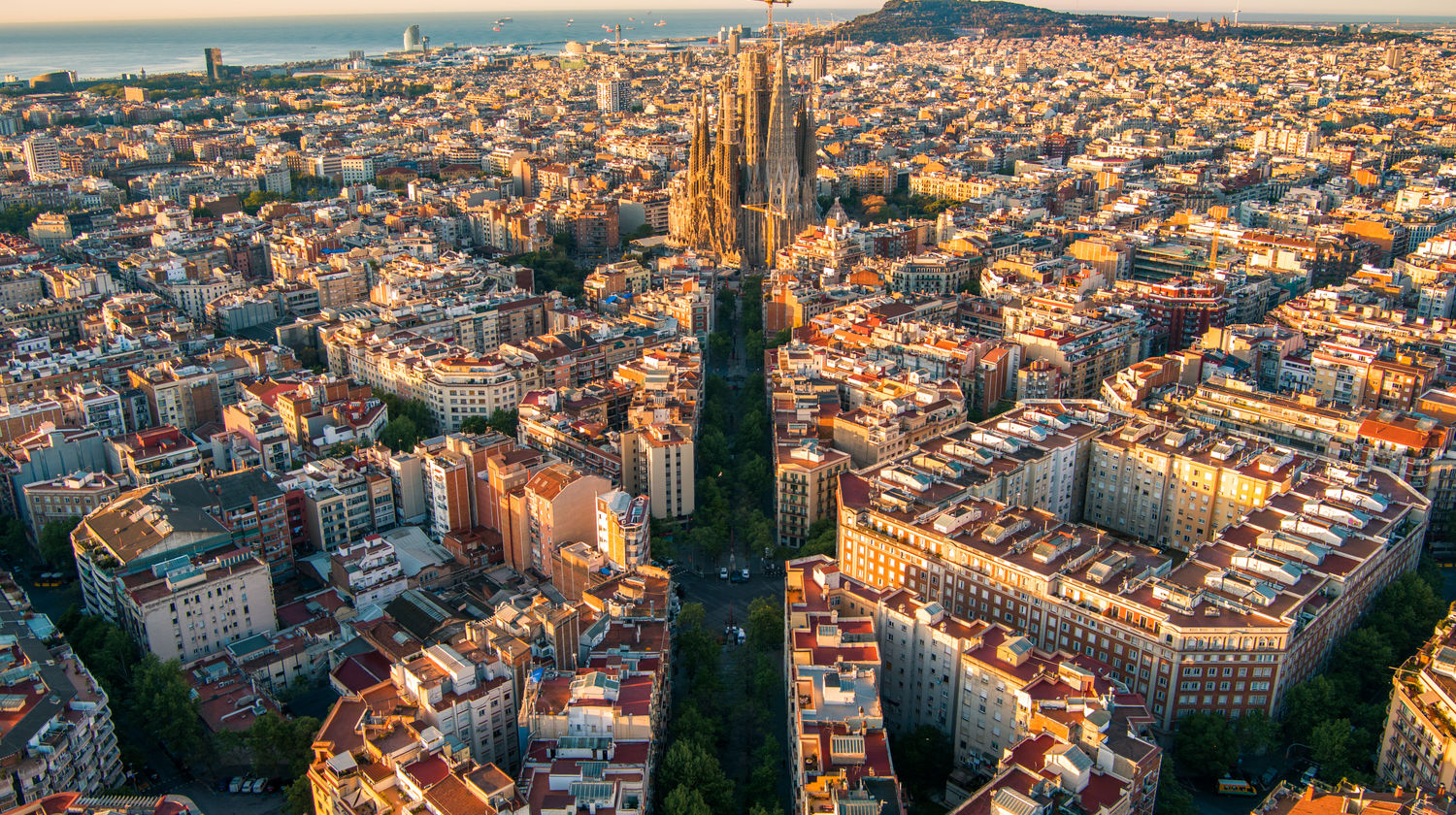 Eixample District, Barcelona, Spain