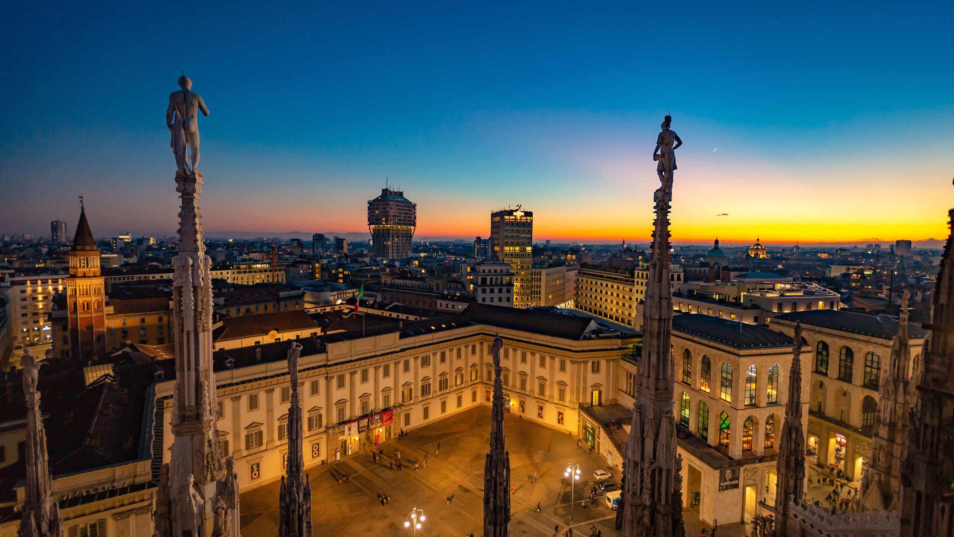 View of Milan