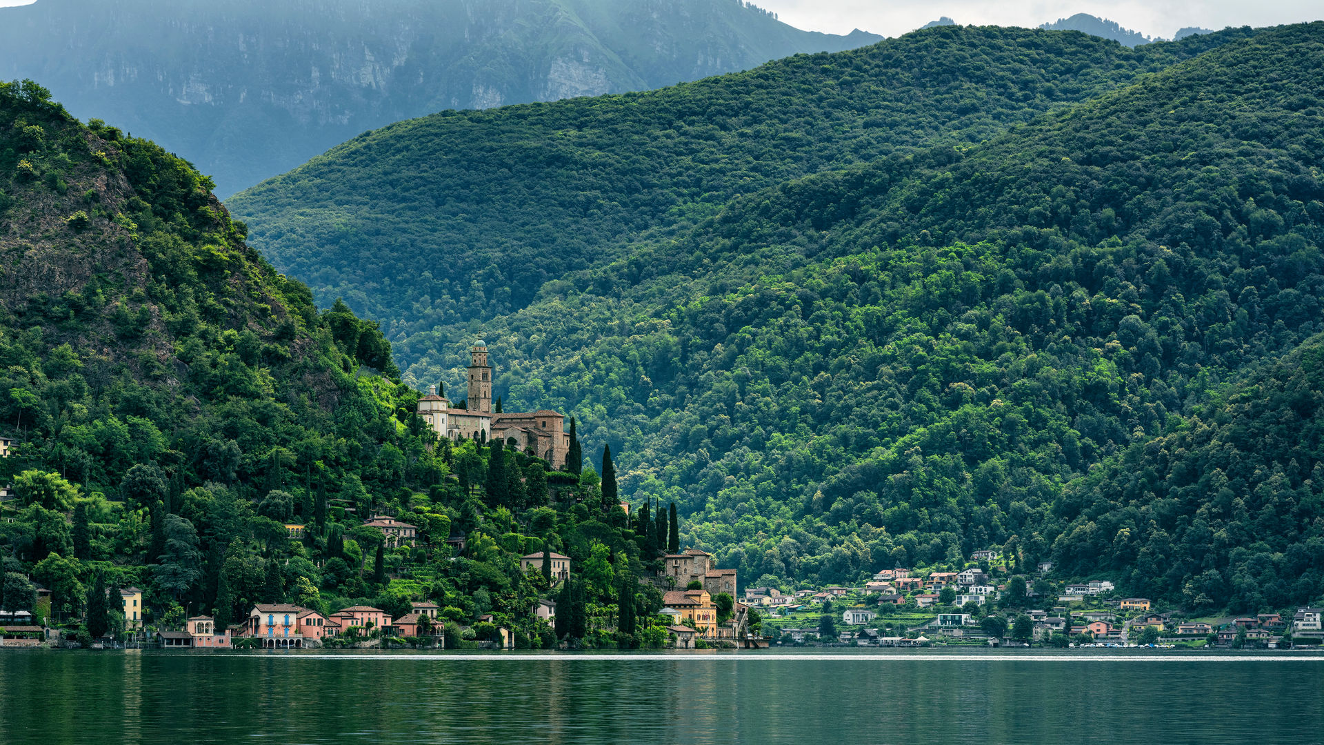 Lake Lugano, Switzerland
