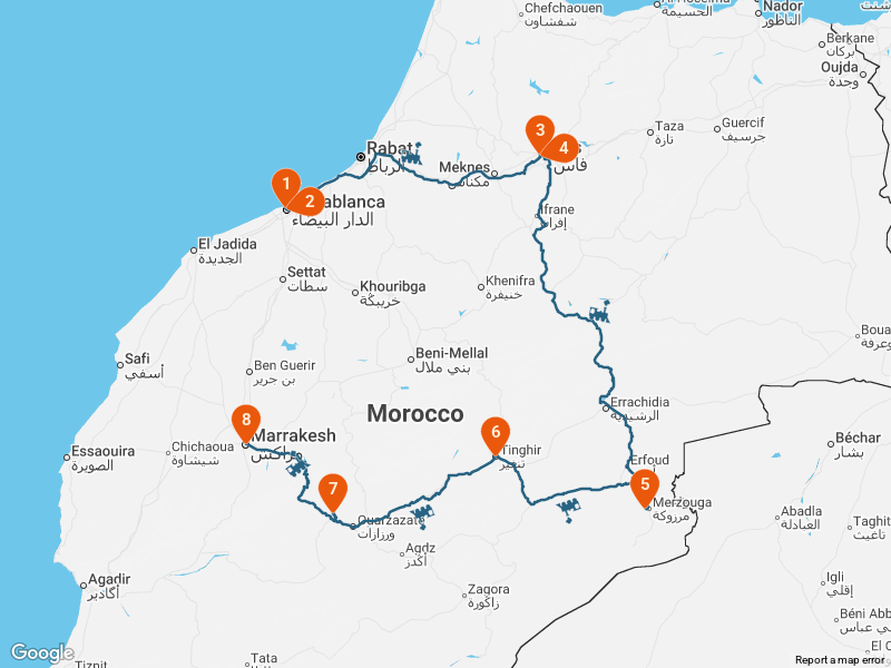 Morocco Kasbahs & Desert Adventure: A 9-Day Guided Journey