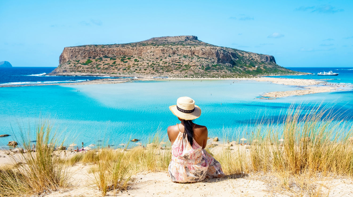 Balos Lagoon, Crete, Greece