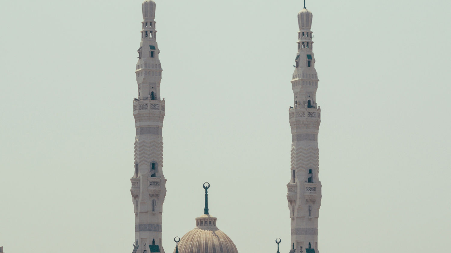 Mosque Minarets, Port Said, Egypt
