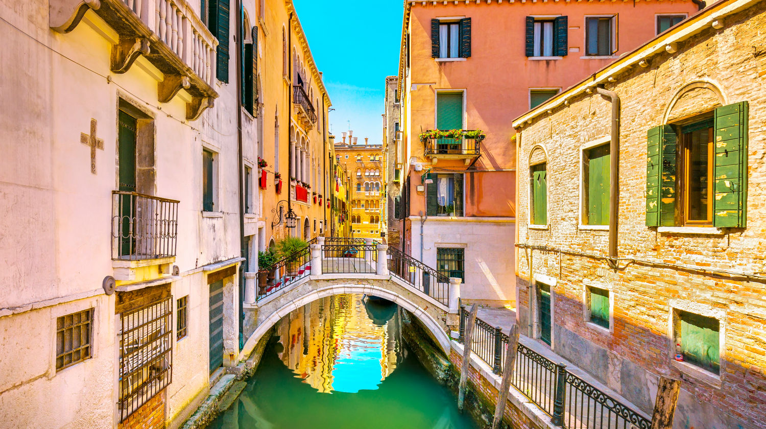 Arrival in Venice