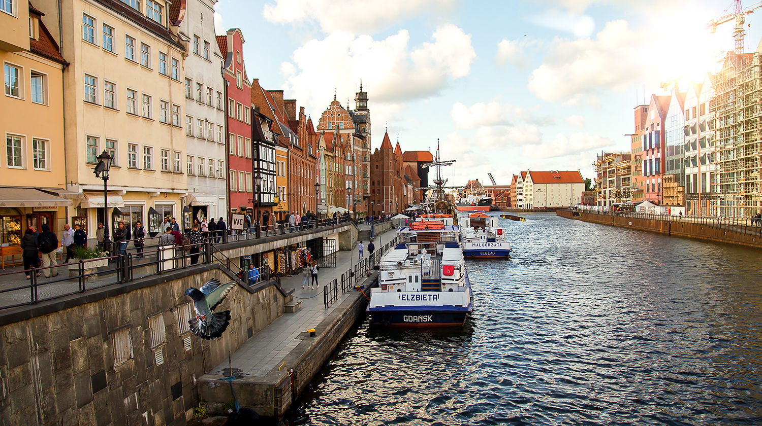 Motława Riverfront, Gdańsk, Poland