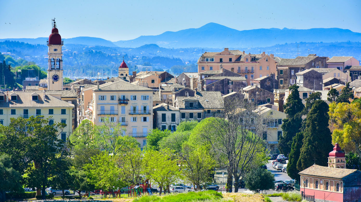 Corfu Old Town, Corfu, Greece