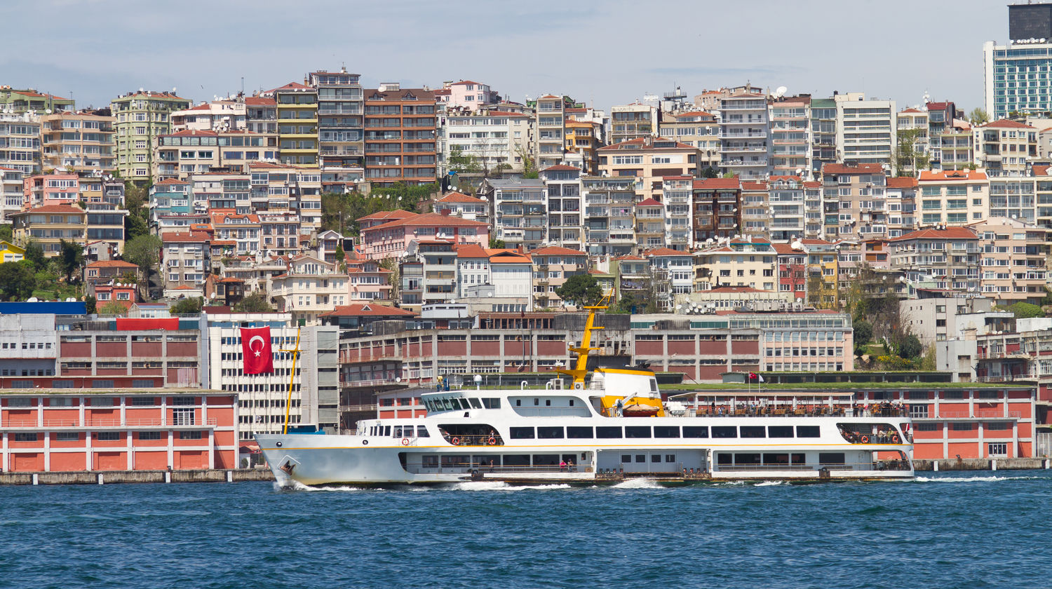Bosphorus Skyline, Istanbul, Turkey