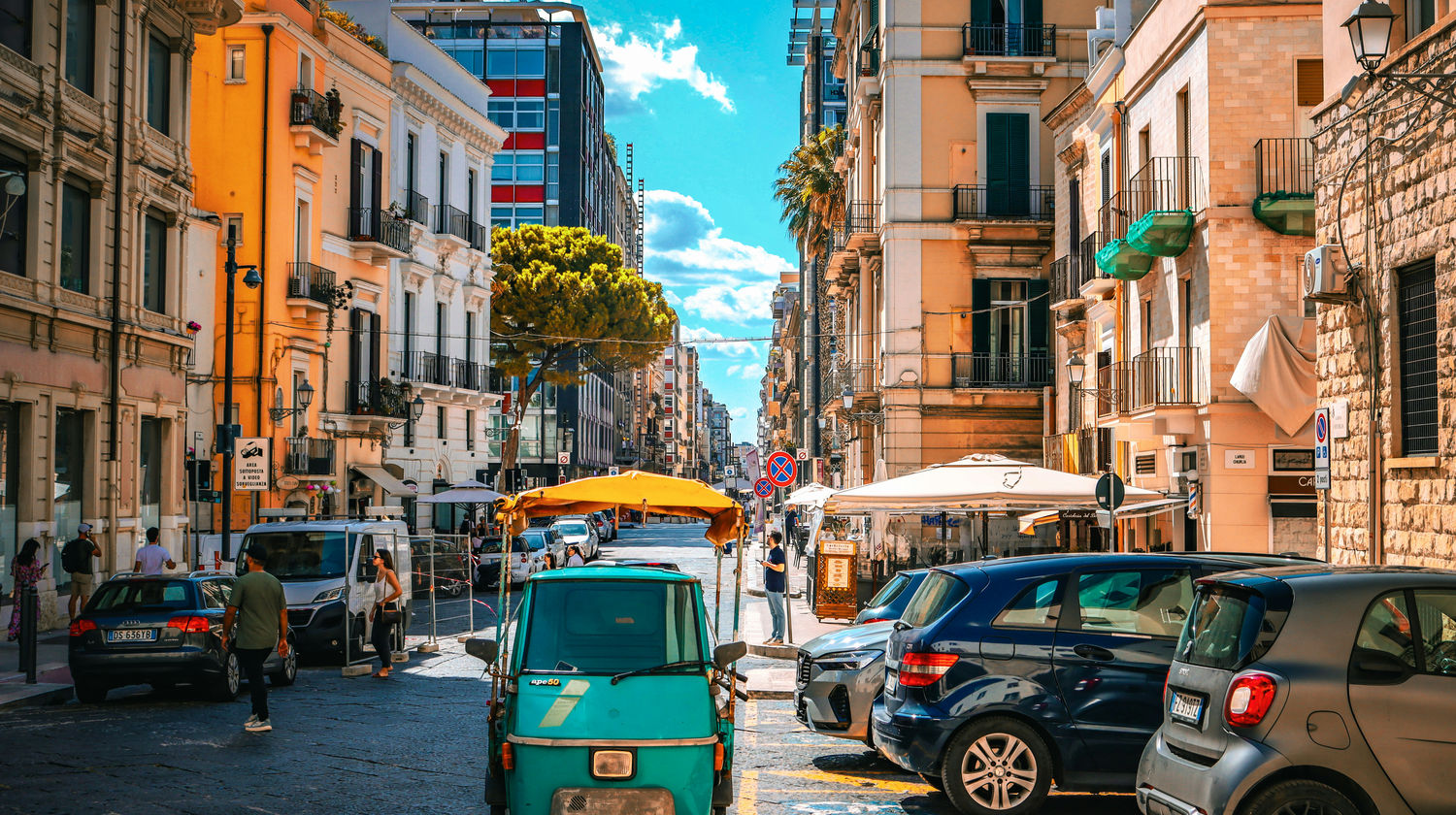 Old Town Street, Bari, Italy