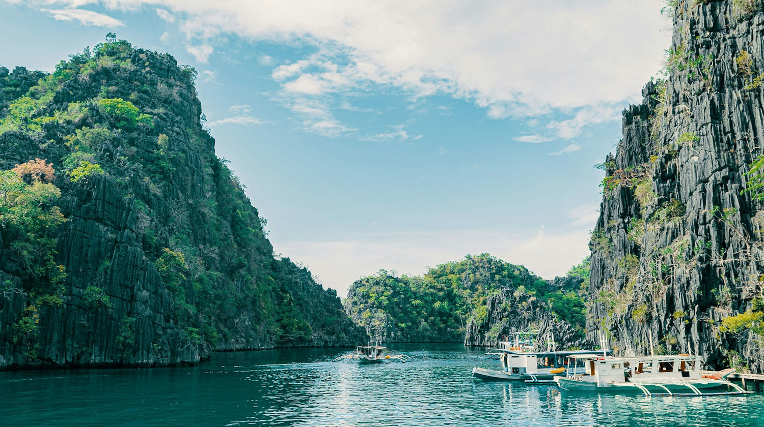Limestone Cliffs, Coron, Philippines