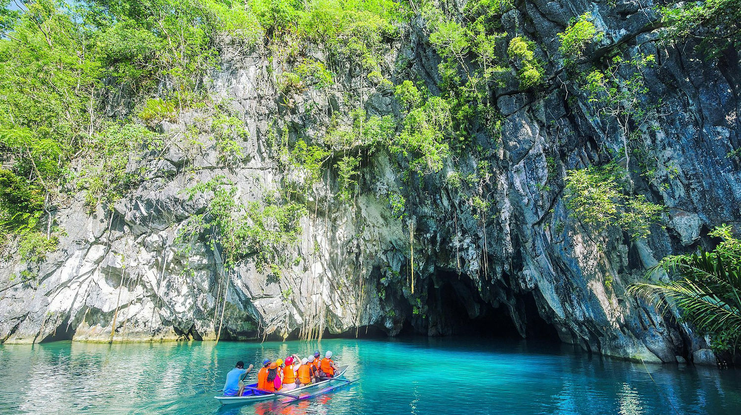 Underground River Cave Mouth, Puerto Princesa, Philippines