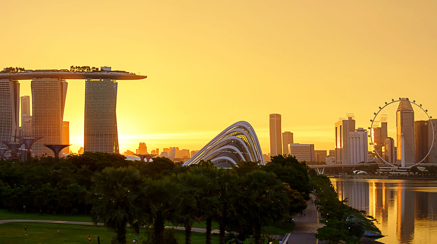 Marina Bay at Sunset, Singapore