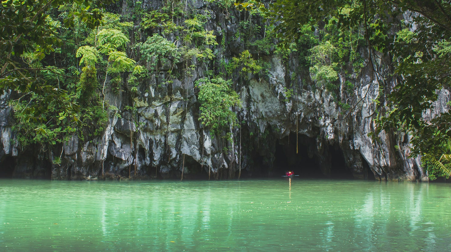 Underground River Lagoon, Puerto Princesa, Philippines