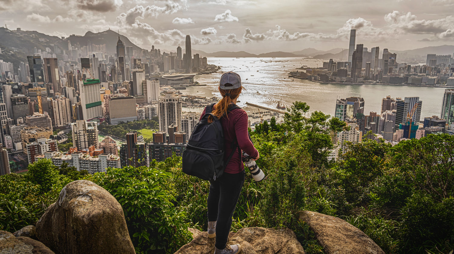 Hong Kong Skyline Viewpoint, Hong Kong, China