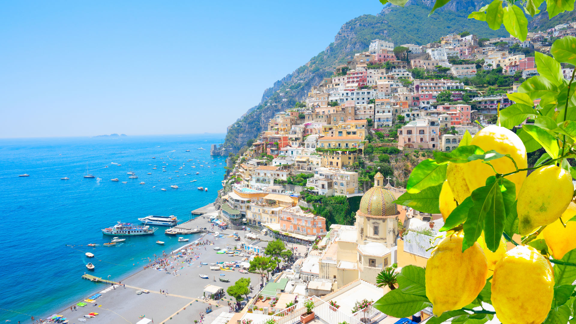 Positano, Amalfi Coast, Italy (Salerno Port)