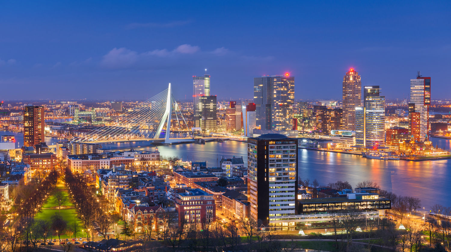 Rotterdam Skyline, Rotterdam, Netherlands