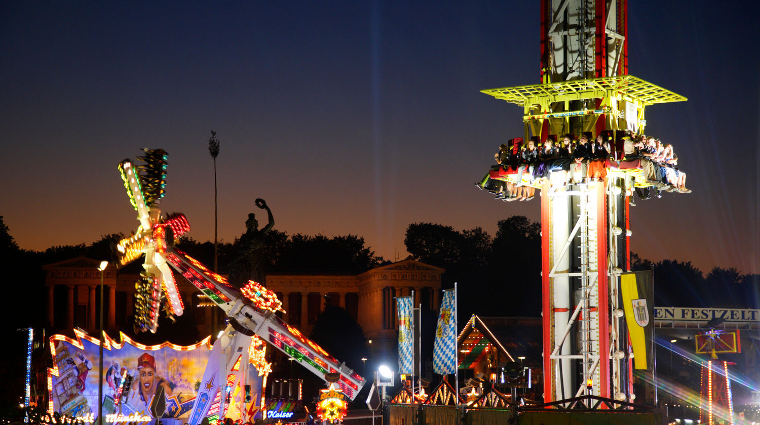 Oktoberfest Fairground Rides, Munich, Germany