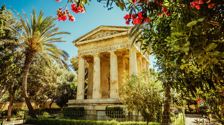 Sir Alexander Ball Monument, Valletta, Malta