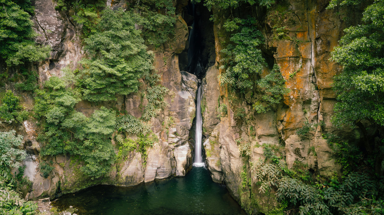 Salto do Prego Waterfall, São Miguel Island