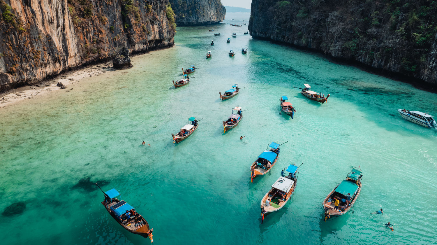 Maya Bay, Phi Phi Leh, Thailand