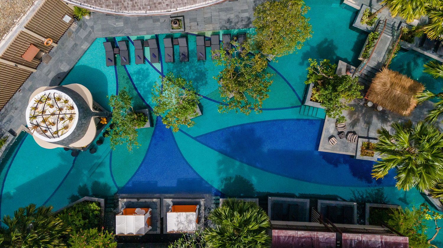 Coconut Pool, Mandarava Resort and Spa, Karon Beach