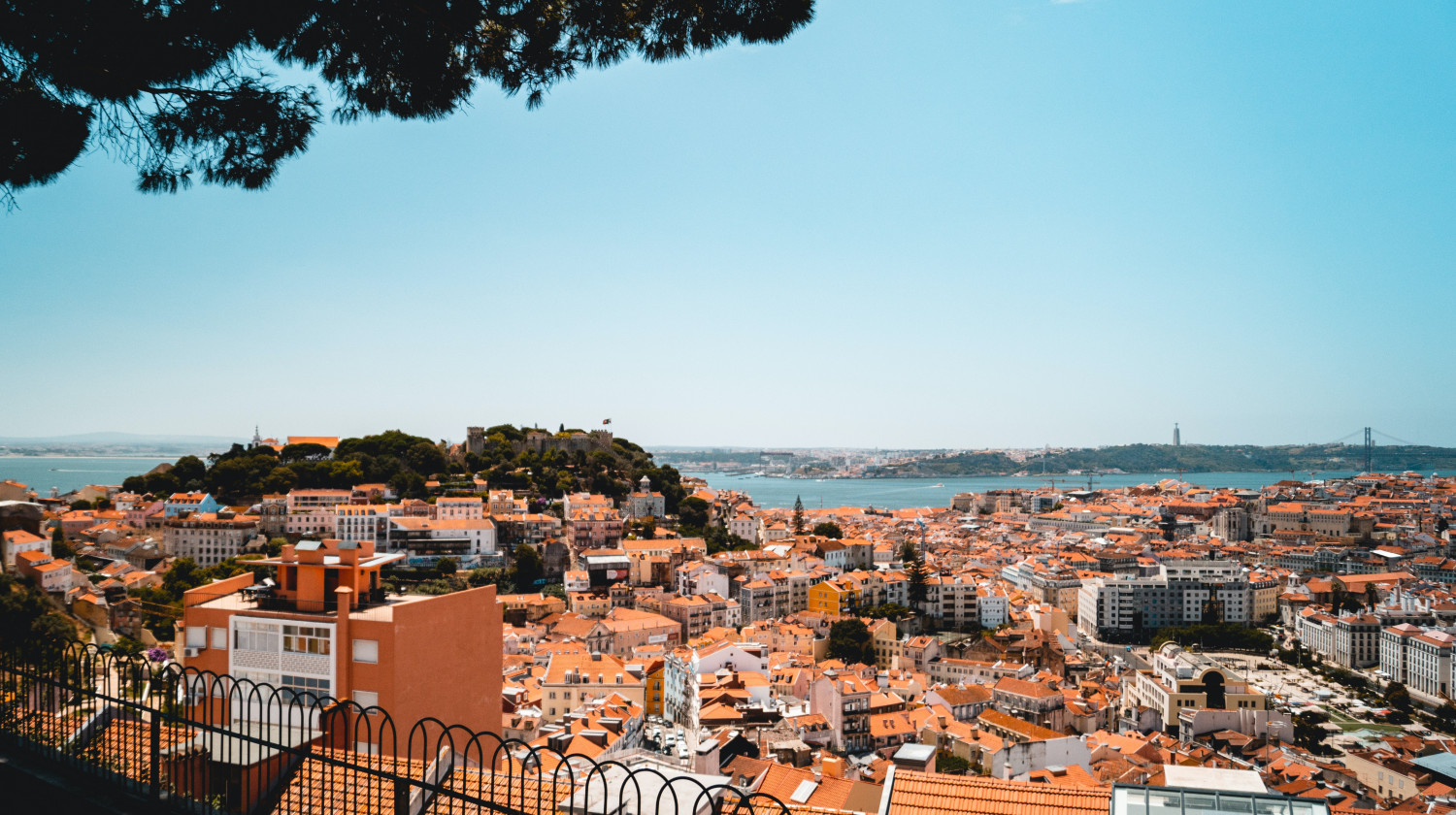 Panoramic View of Lisbon’s Historic Neighborhoods