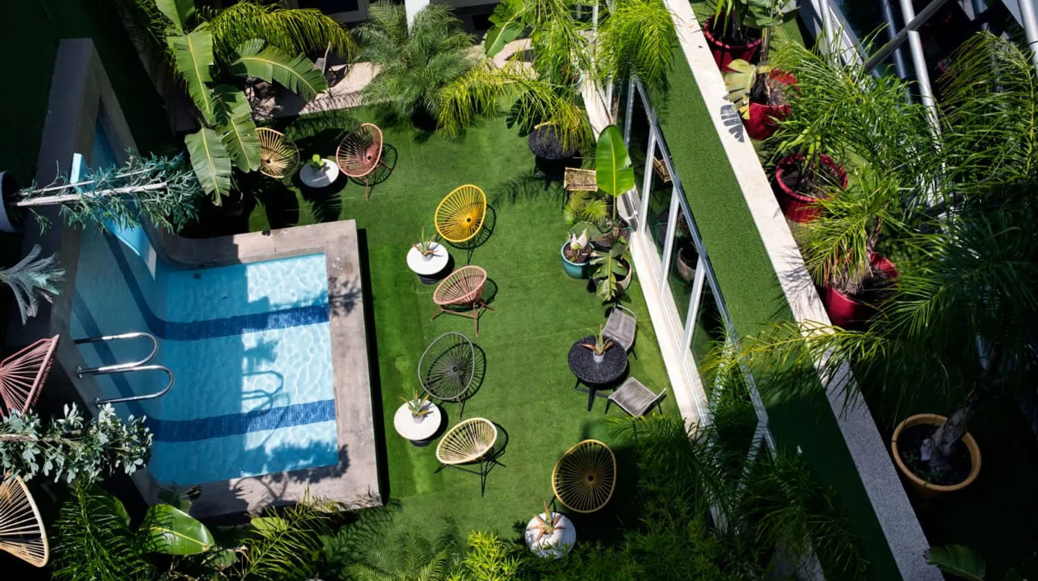 chic&basic Gravity Hotel Courtyard, Porto, Portugal