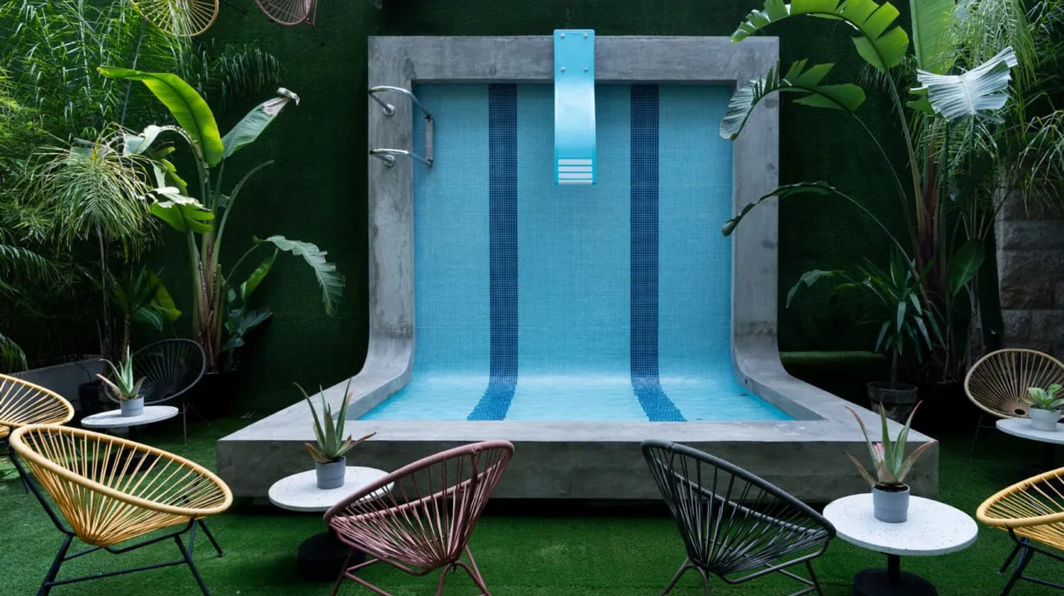 chic&basic Gravity Hotel Courtyard Pool, Porto, Portugal