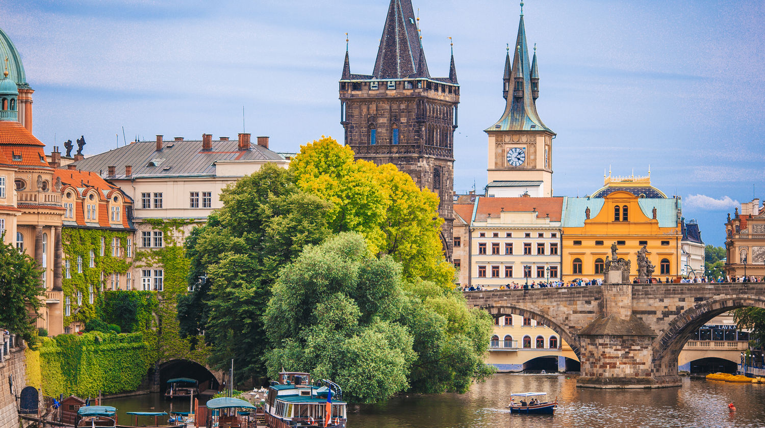 Charles Bridge in Prague, Czech Republic