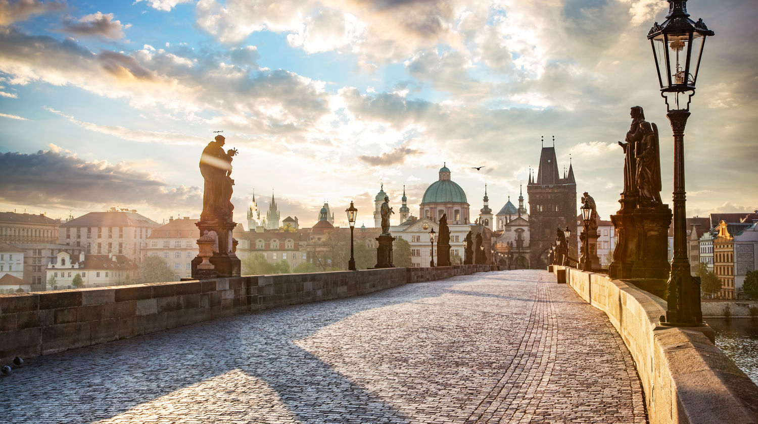 Charles Bridge in Prague, Czech Republic