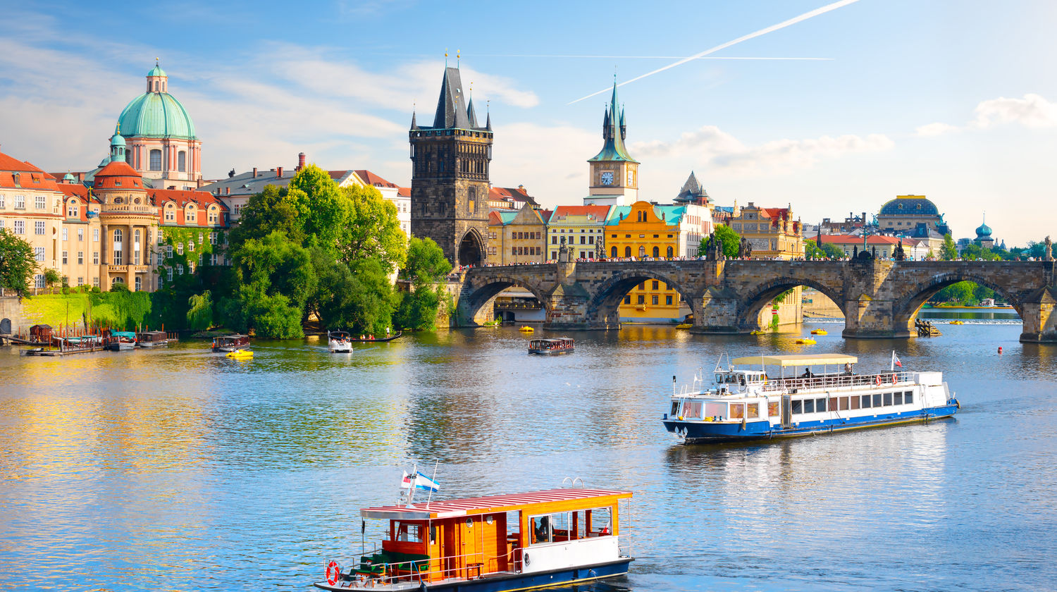 Charles Bridge in Prague, Czech Republic