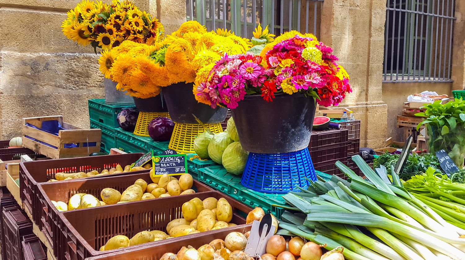 Market in Aix en Provence
