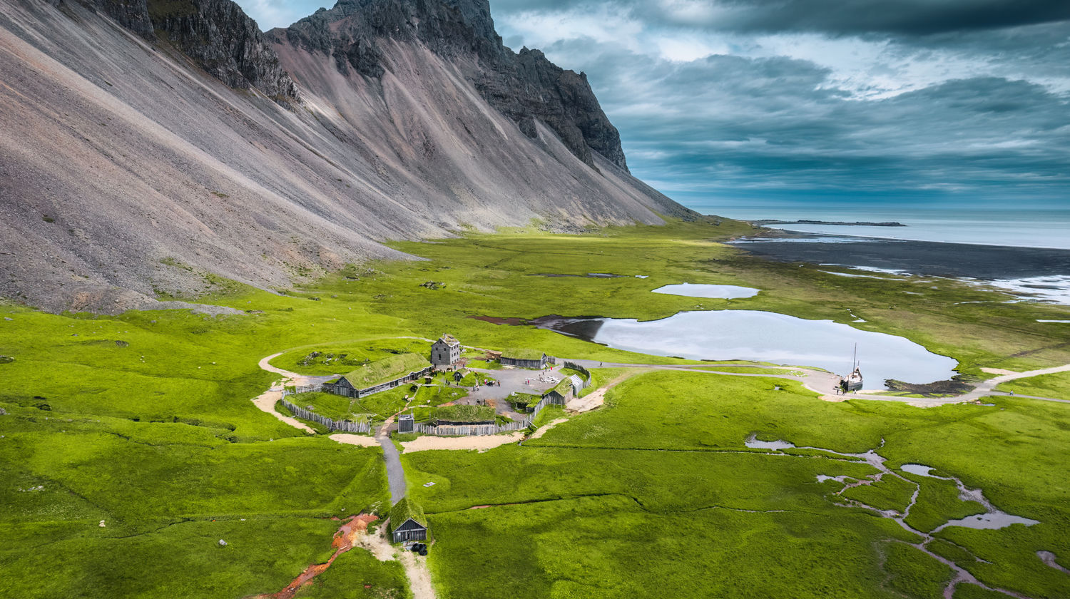 South Coast Landscape, Vík, Iceland